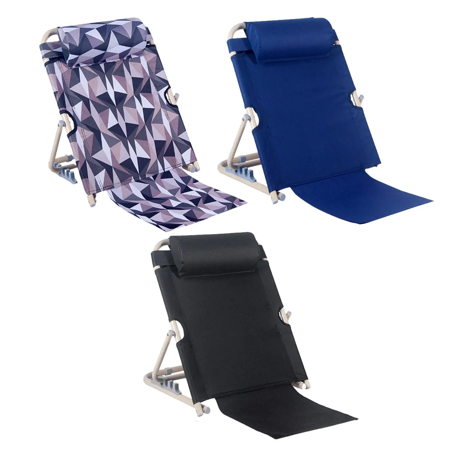 Lifting Bed Backrest Portable Multi Function Adjustable Reading Bed Chair