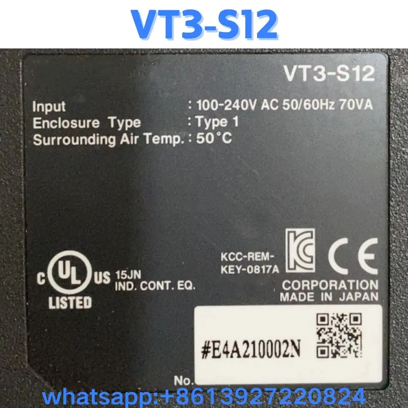 Używany panel dotykowy VT3-S12 test OK Szybka wysyłka