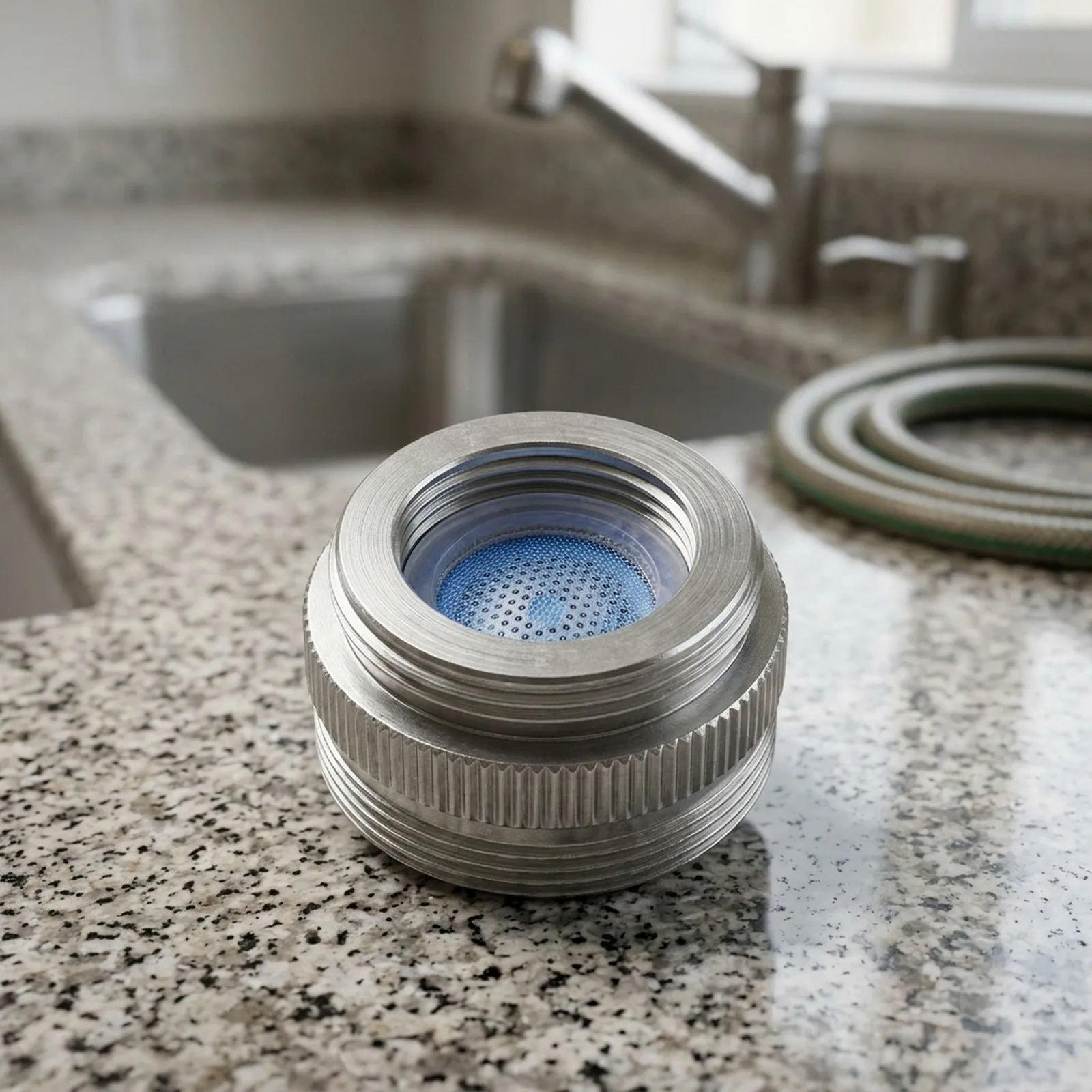 Aerator Attachment Faucet Adapter For Cleaning 3 4 Inch Thread Reliable Performance Tool-free Setup Easy Installation