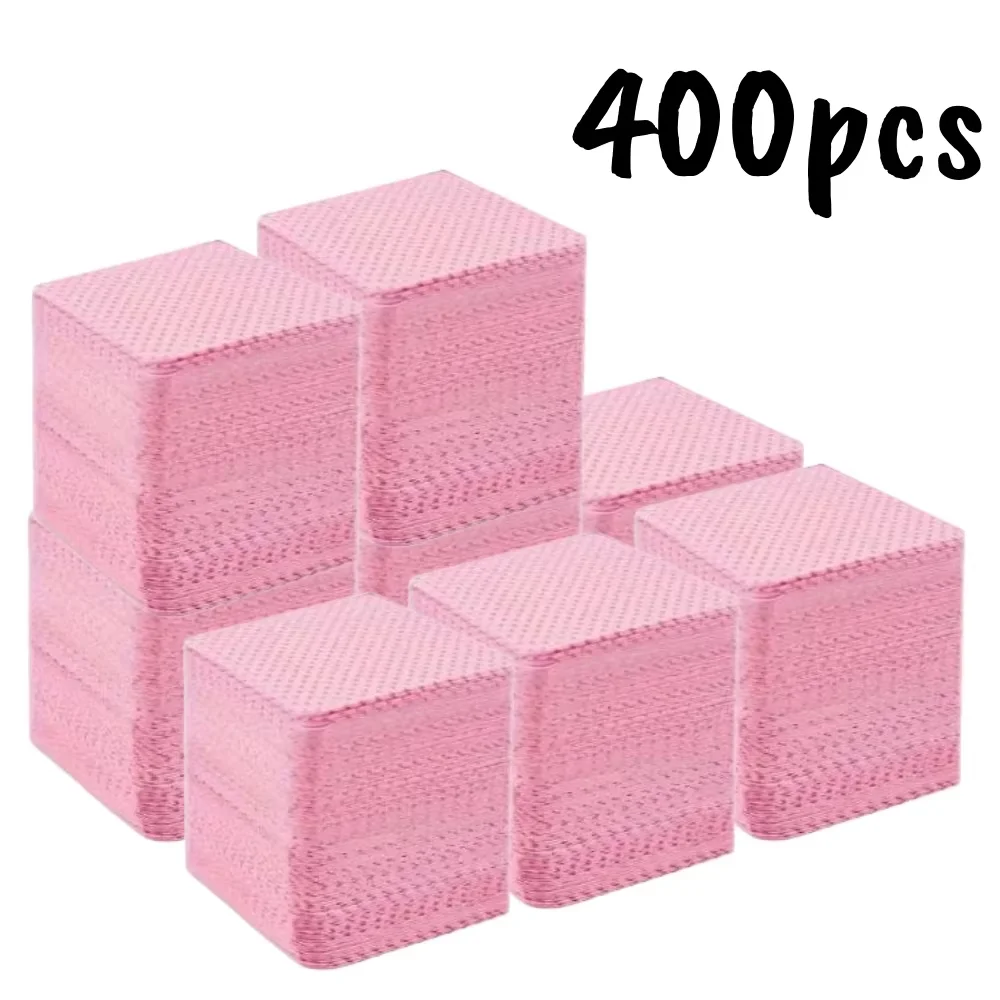 20/600pcs Lint-Free Nail Wipes Gel Cleansing Tissues Aluminum-Free Nail Polish Remover Pads for NaiArt Beauty Cleaning Care Tool