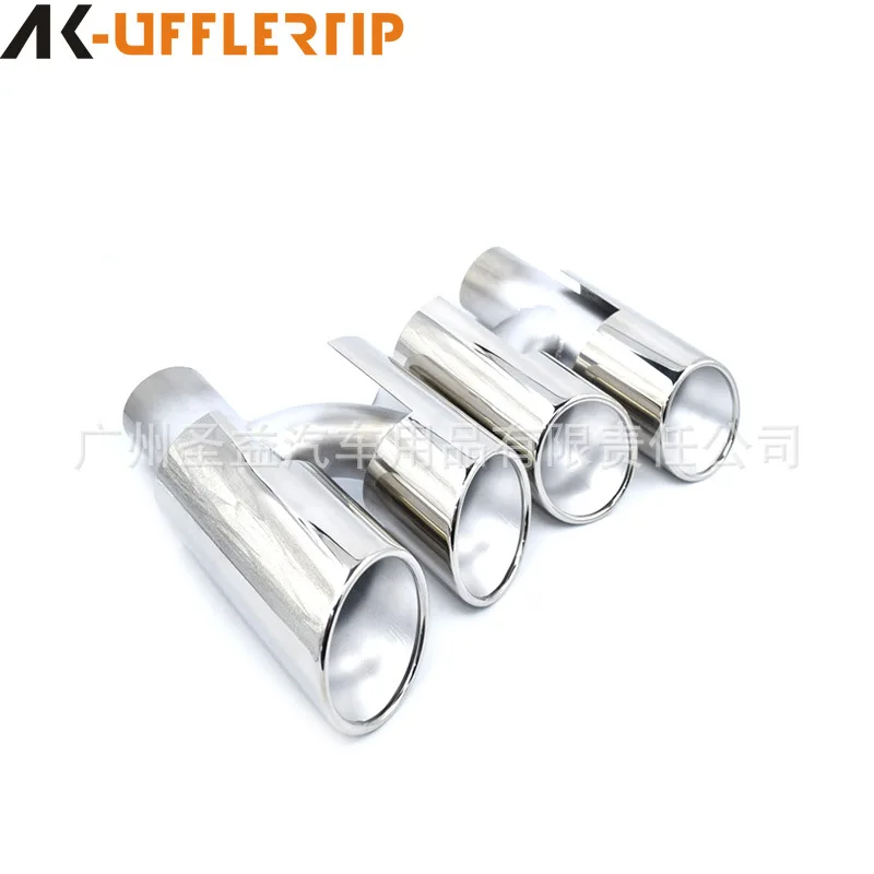 مناسبة لـ 09-13 بورش باراميلا باناميرا واحد من اثنين أربعة خارج الذيل الحلق تعديل ماسورة العادم الحلق الذيل