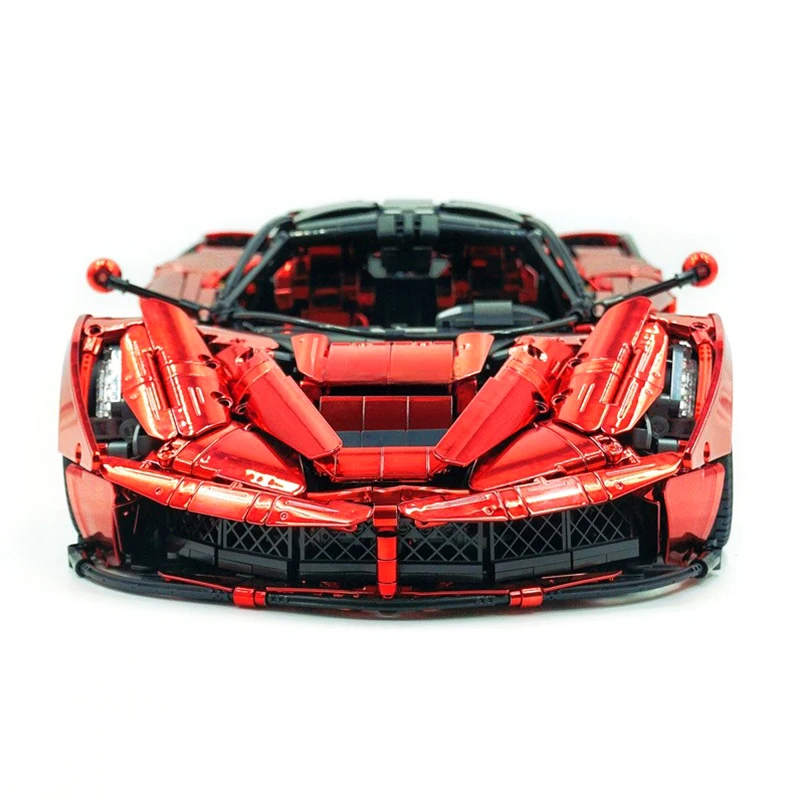 1:8 CADA 61505 Rosso Tecnico Super Sprots Auto Hypercar Modello Building Blocks Mattoni FAI DA TE Puzzle Giocattoli di Montaggio Regali Di Natale Ragazzi