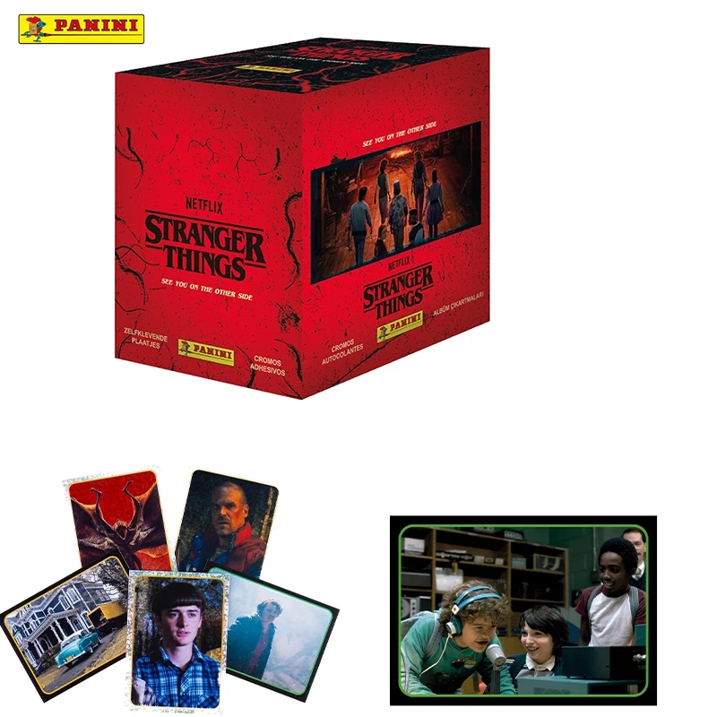 

Коробка для наклеек Panini Stranger Things 2 на 2025 год, 1 коробка, 36 пакетов в комплекте