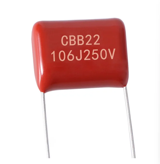 10piece CBB22 Polypropylene Metallized Film Capacitor 250V106J 106K 10UF 250V