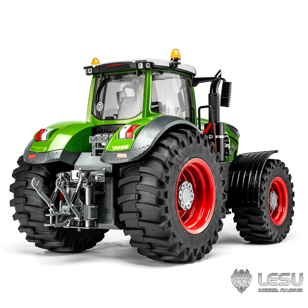 LESU 1/16 4X4 Fendt Aoue-1050 tractor full metal chassis & with body shell assembled with remote control and batteries