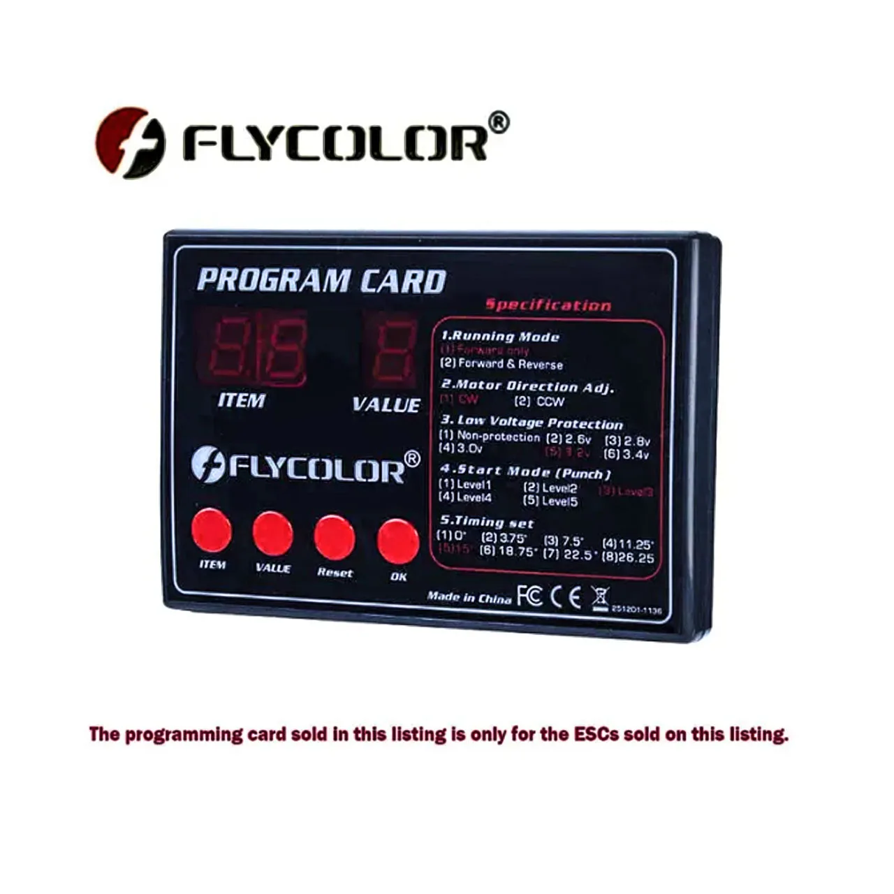 Flycolor 50A/70A/90A/120A/150A Speed Controller Brushless ESC Support 2-6S BEC 5.5V/5A for Model Ship RC Boat