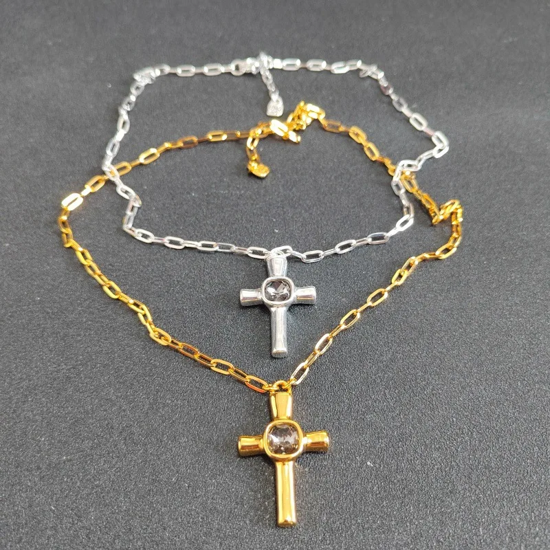 

Модный крестообразный кулон 2026 года, бестселлер в Европе и Америке, идеально подходит для пар.