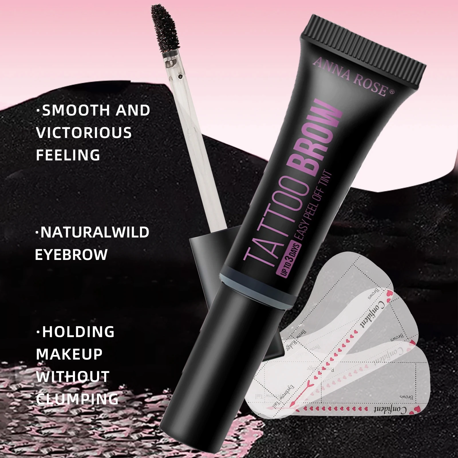 ชุดย้อมสีคิ้วแบบเจลเร็ว ชุดย้อมขนตา ย้อมสีคิ้ว แต่งหน้า กันน้ำ ติดทนนาน ครีมย้อมคิ้ว