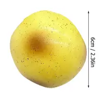Fluid Potato Squishy Toy Slow Rise Stress Ball, Realistic Fruits Fidget, Decompression Gift For Kids & Adults Anxiety Relief 6