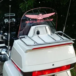 GoldWing 1500 Motorcycle Rear Deflector for HONDA GL1500 Accessories LED Spoiler Goldwing1500 Rear windshield With Light