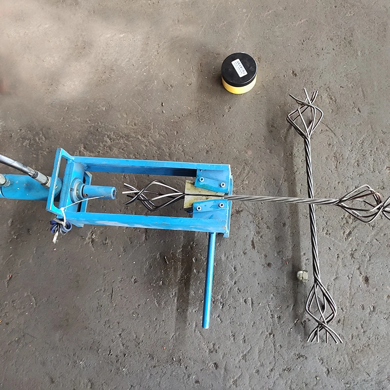 Steel strand extrusion embossing equipment Construction machinery Onion jack