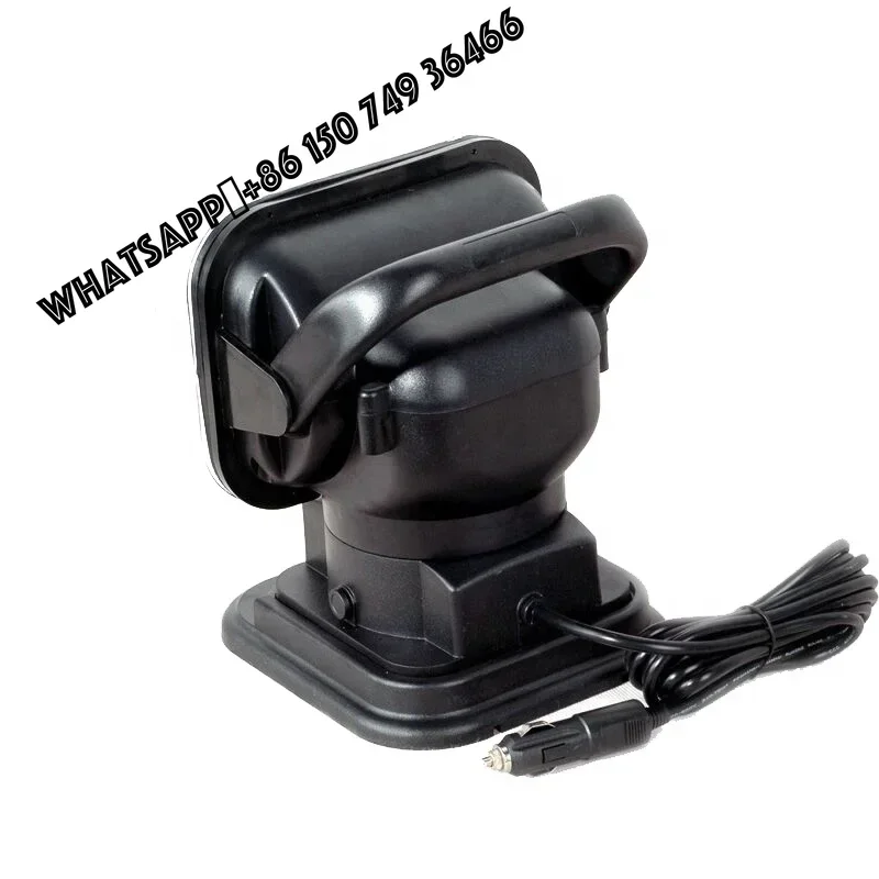 

New Arrival 9v-30v 6000k Led Searchlight with Remote Controller 360 Degree Led Work Light for Boat Vessel Truck Offroad Camping