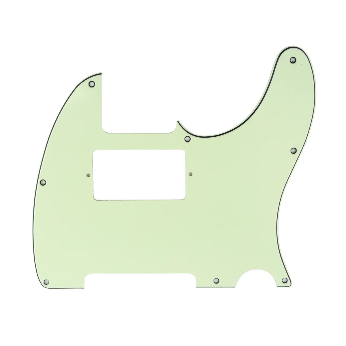 Musiclily Pro 8 Hole Guitar TL Pickguard Humbucker HH for USA/Mexican Made Fender Standard TL Modern Style