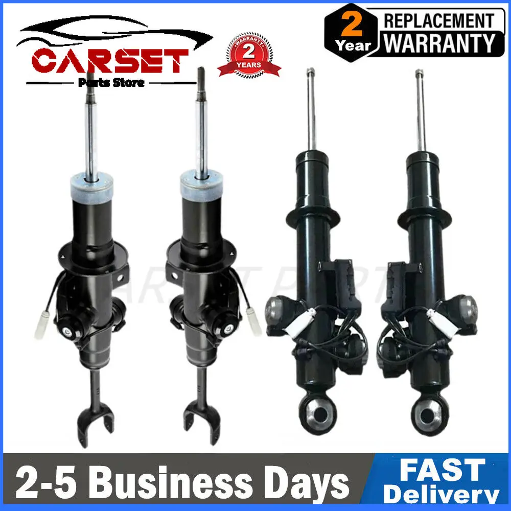 

4PCS Front&Rear Shock Absorber for BMW F01 F02 F07 740i 750i 37126790915 37126790916 with Electric VDC 37116796931 37116796932