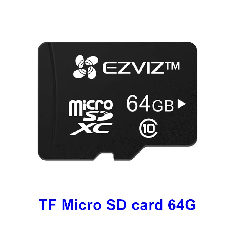 

EZVIZ Micro SD TF карта 64G для видеокамеры наблюдения дверной звонок для домашнего монитора