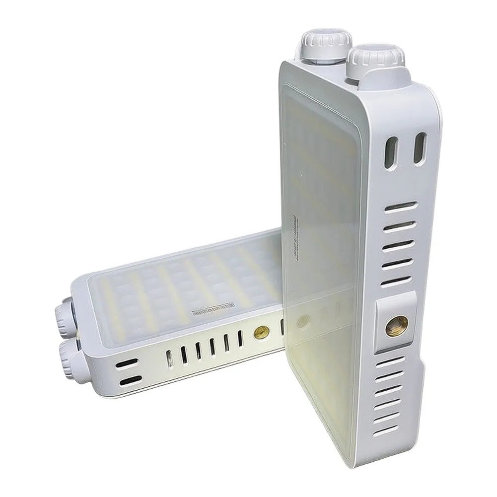 40W Compact Fill Light for Selfie Lighting Outdoor Filming with 1/4 Inch Mount Compatibility and Smooth Dimming Function