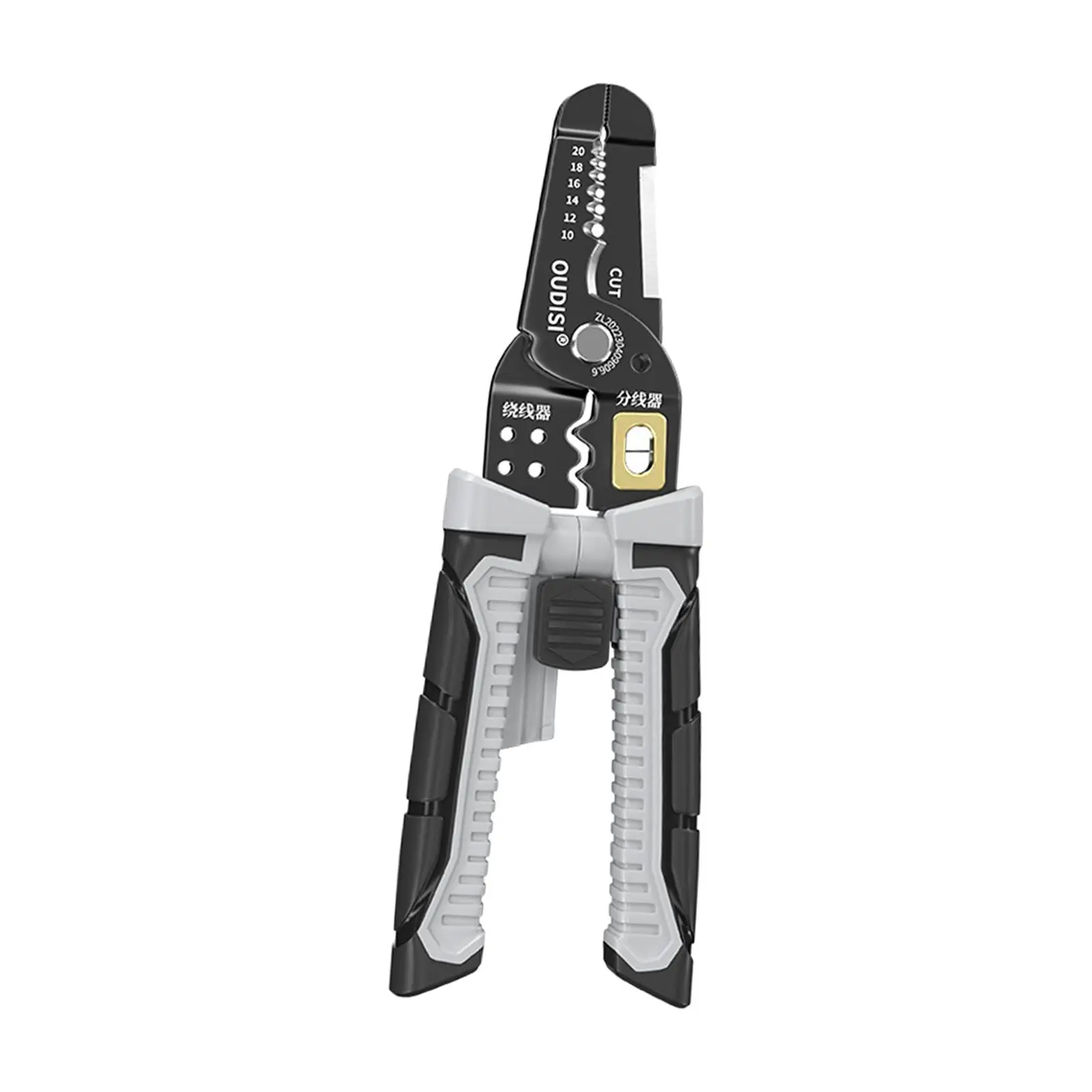 Wire Stripper Tool Electric Cable Stripper Crimper Tool Cable Stripper for Electricians Crimping Dividing Cutting Stripping