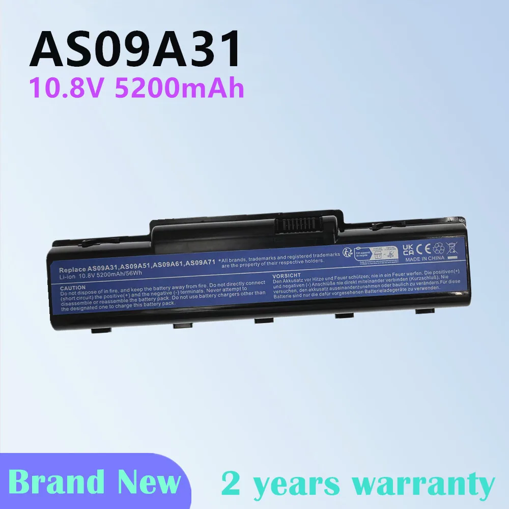 

Laptop Battery for ACER AS09A31 AS09A41 AS09A51 AS09A61 AS09A71 AS09A73 AS09A75 AS09A90 AS09A56 5732 4732 5516 5517