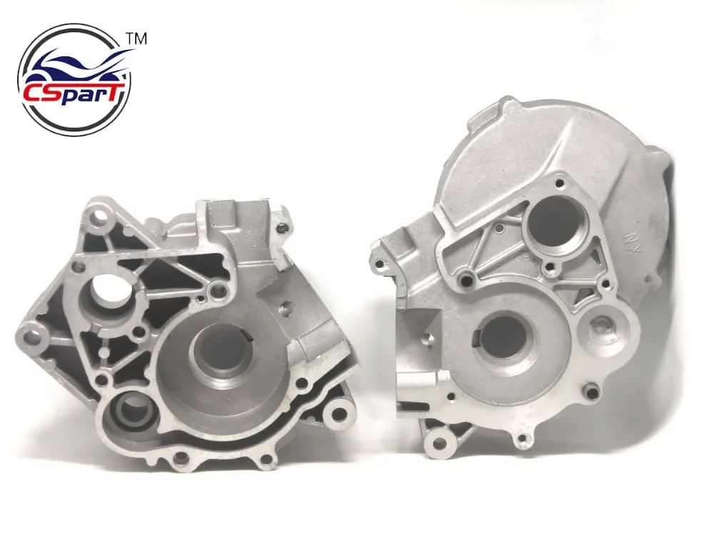 Left and right 2PCS crankcase For Husky Boy Malaguiti Grizzly LEM 50CC AC Franco Morini S6E/T/S/C