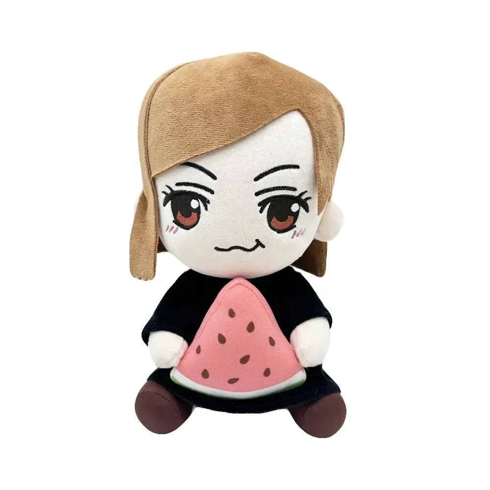 Jujutsu Kaisen Plush Dolls Kugisaki Nobara Watermelon Sitting Taito 24cm Plush Anime Plush Cartoon Soft Stuffed Kids Toys Gifts