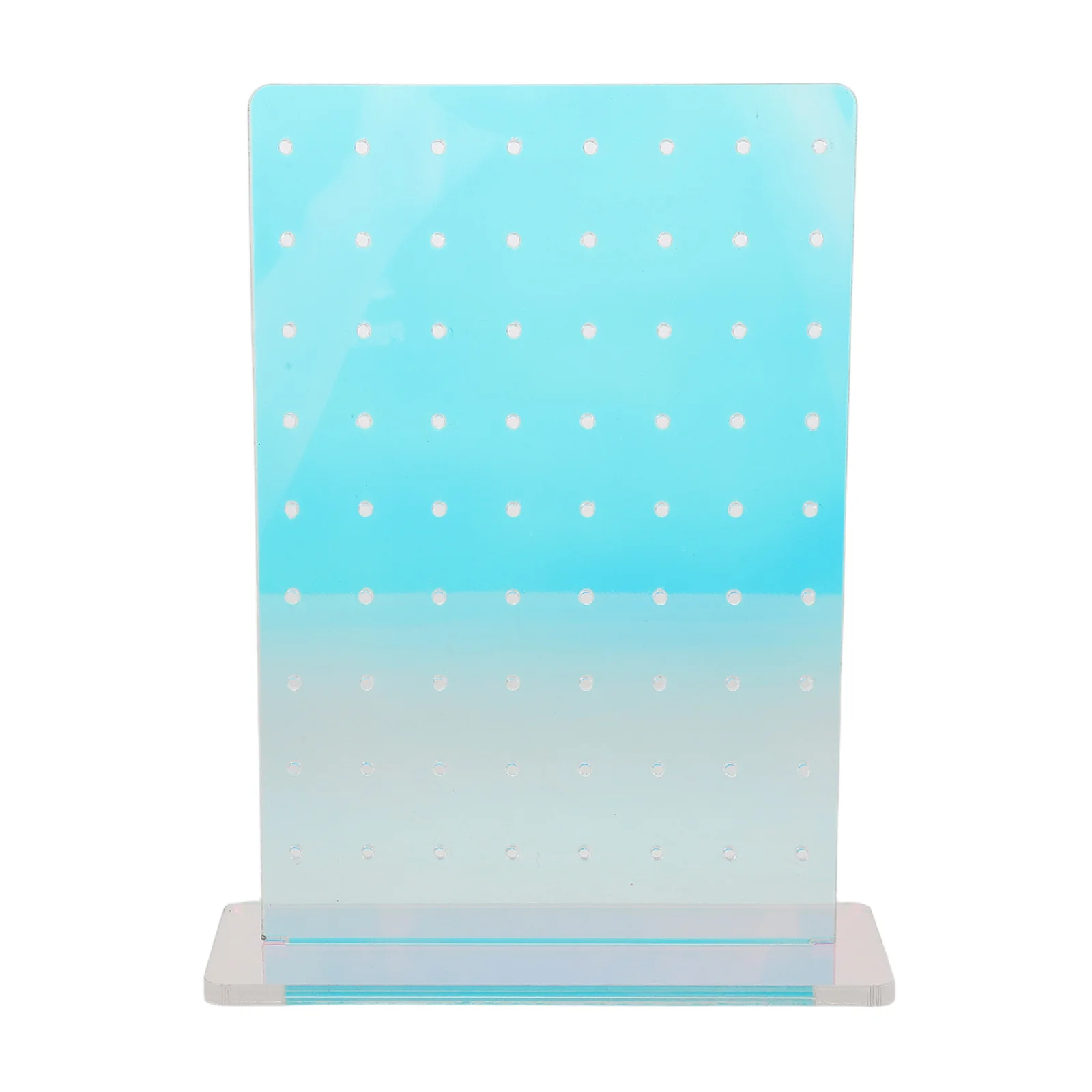 

Colorful Jewelry Display Rack Acrylic Earring Stand Portable Necklace Organizer Stable Pin Earring Holder for