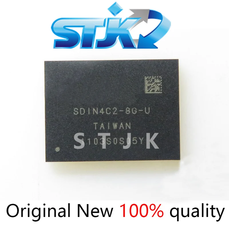 SDIN4C2-8G-U font memori Maserati chip khusus BGA169 EMMC