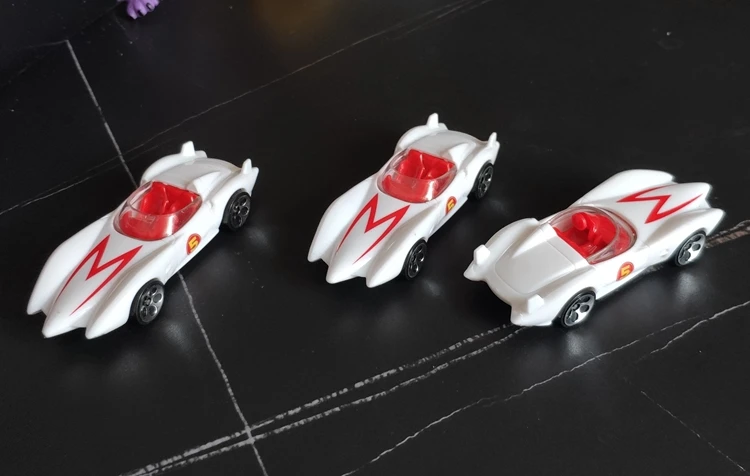 Giocattolo modello ragazzo fatto a mano Nostalgic Animation Dragon Son Mach 5 No. 5 Racing nuovissimo Cargo Figure Cars