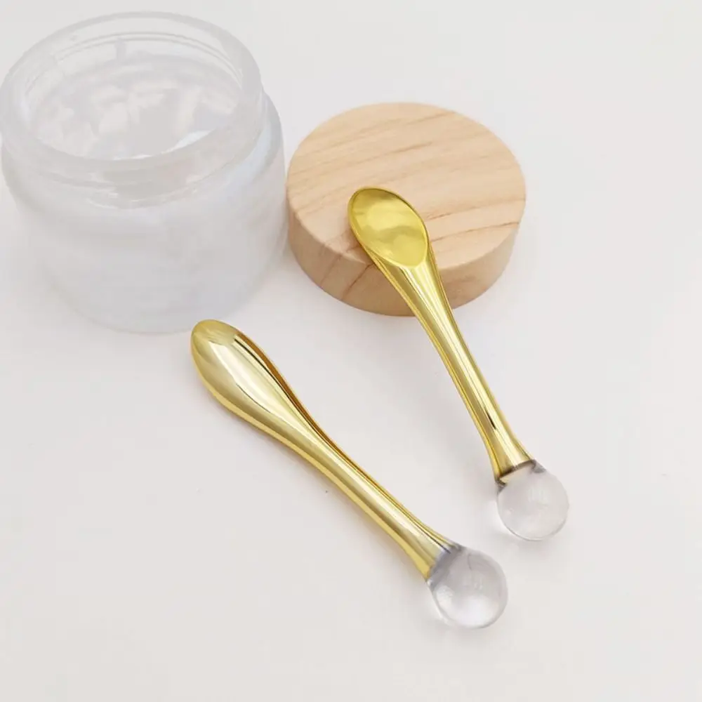 3/5Pcs Acrylic Cosmetic Spatulas Scoop Face Cream Mask Mud Mixing Spoon Mini Eye Cream Facial Makeup Applicator