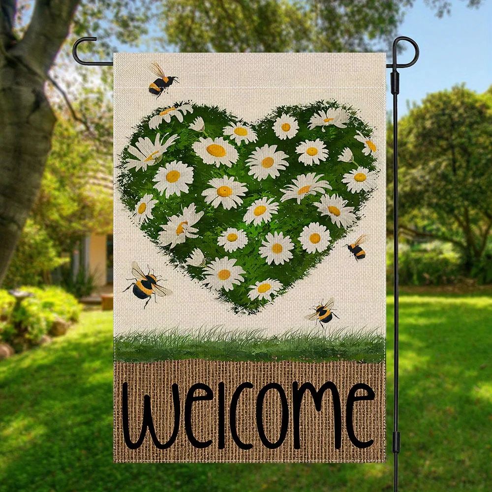 1Pc Welcome Heart D… - image