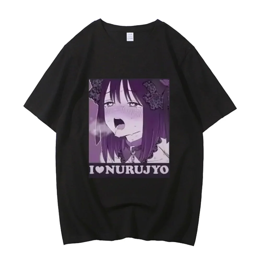 My Dress-Up Darling Marin Kitagawa Graphic T-shirt Vintage Washed Cosplay Anime Unisex Oversized Crew Neck Cotton Short Tee Tops
