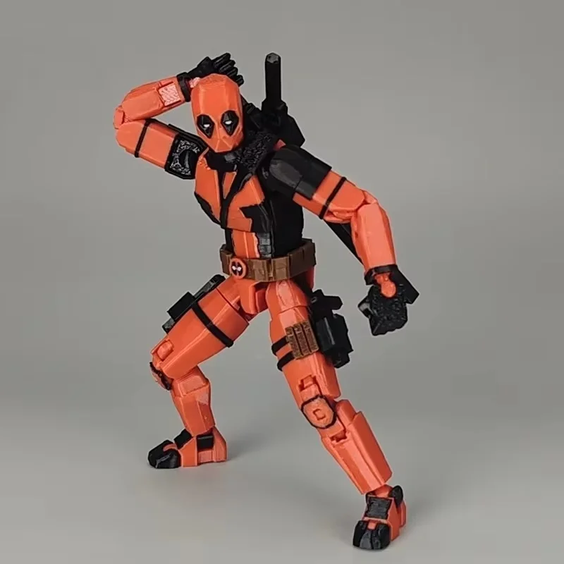 Marvel Legends Deadpool Wolverine 3d Printed Superheros Toys Action Figures Anime Multi-Jointed Shapeshift Mannequin Toys Gifts