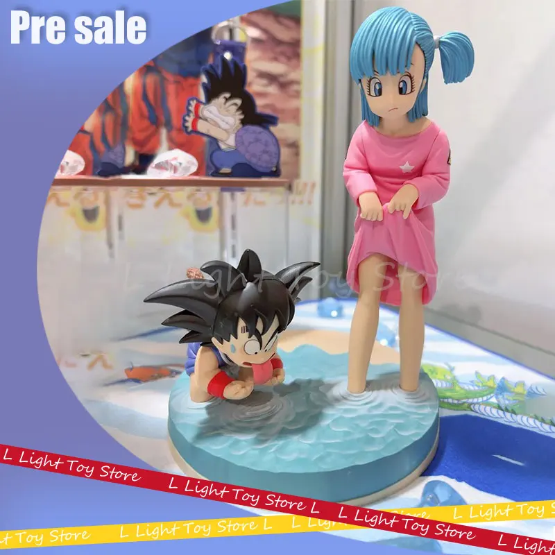 

Новый 15 см Dragon Ball Child Goku Bulma Аниме Фигурка Сон Гоку против Пикколо Фигурка Dbz Статуя Коллекция Настольная Модель Игрушка Подарок