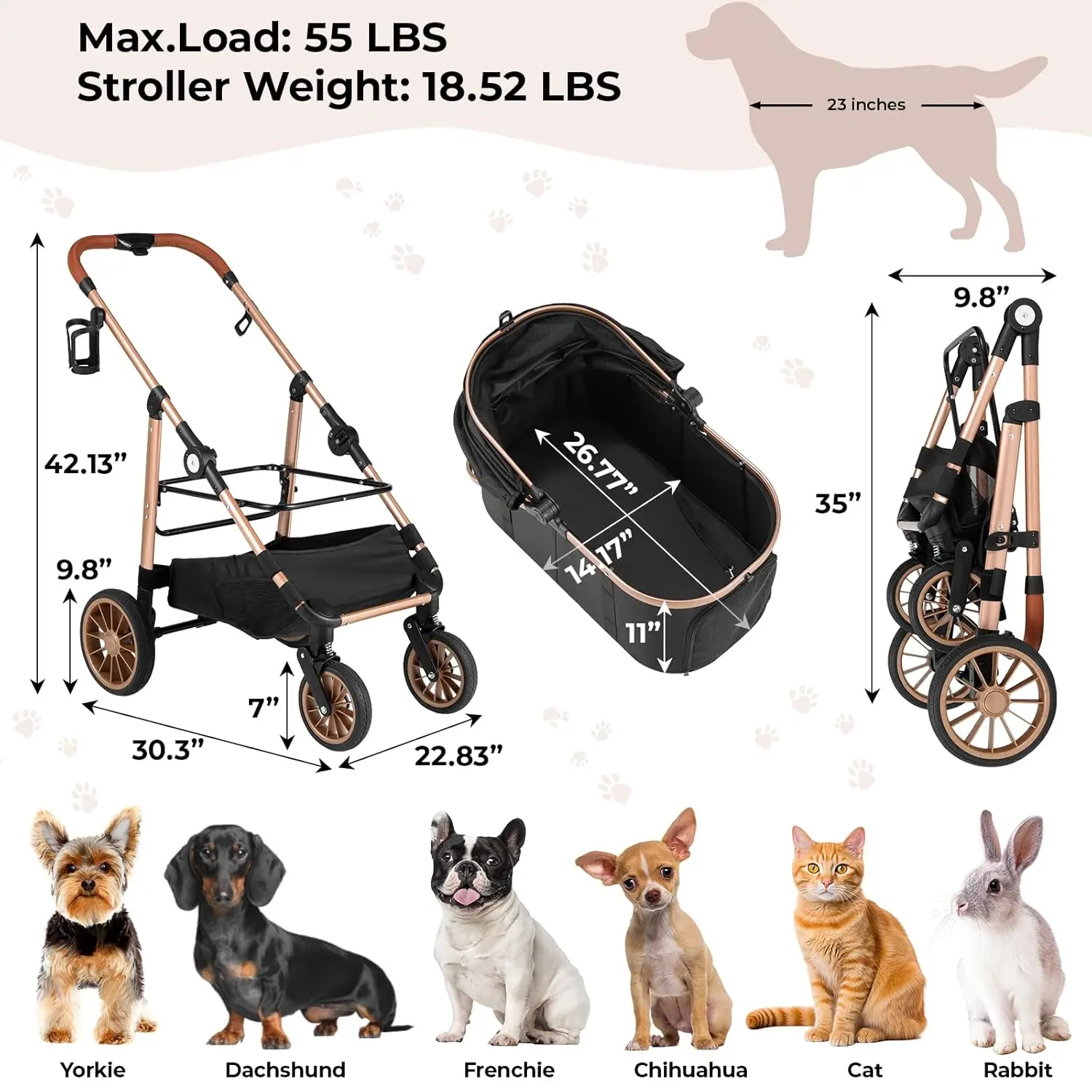 Thumbnail 4 - #28 Popular Pet Strollers Choices