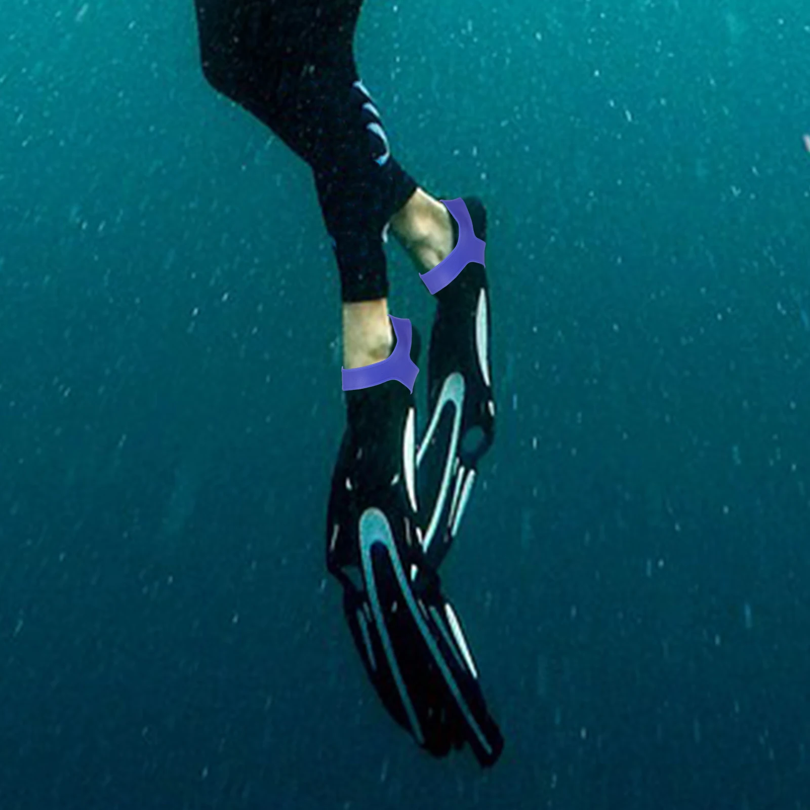 

Flippers Fixing Strap Soft Diving Fins Accessories Ankle Blue Child Silicone Heel Band Frog Shoes Elastic Comfort