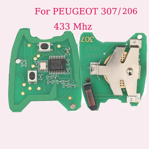 Электронный Модуль Дистанционного Управления Автомобилем Jingyuqin Для PEUGEOT 206 Partner CITROEN C1 C2 Berlingo Xsara Picas...