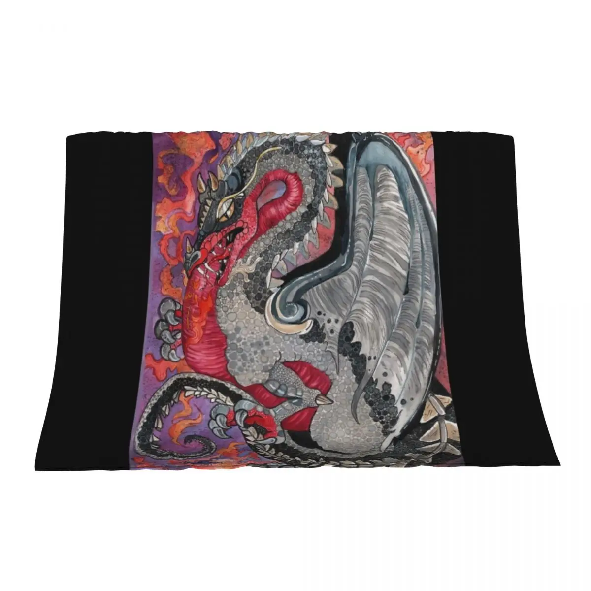 

Bryagh Flight of Dragons Throw Blanket Beach Softest for babies Blankets