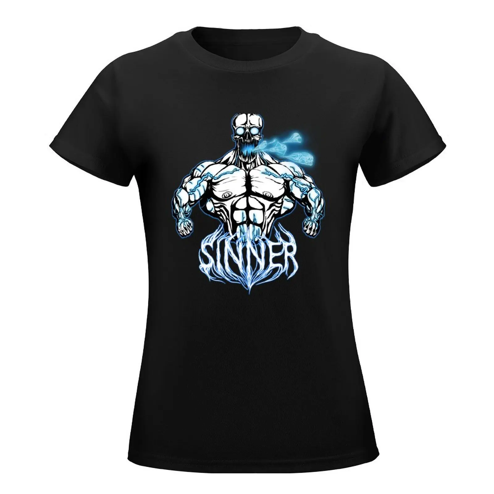 The Sinner T-Shirt funny summer clothes Women's summer blouses 2024