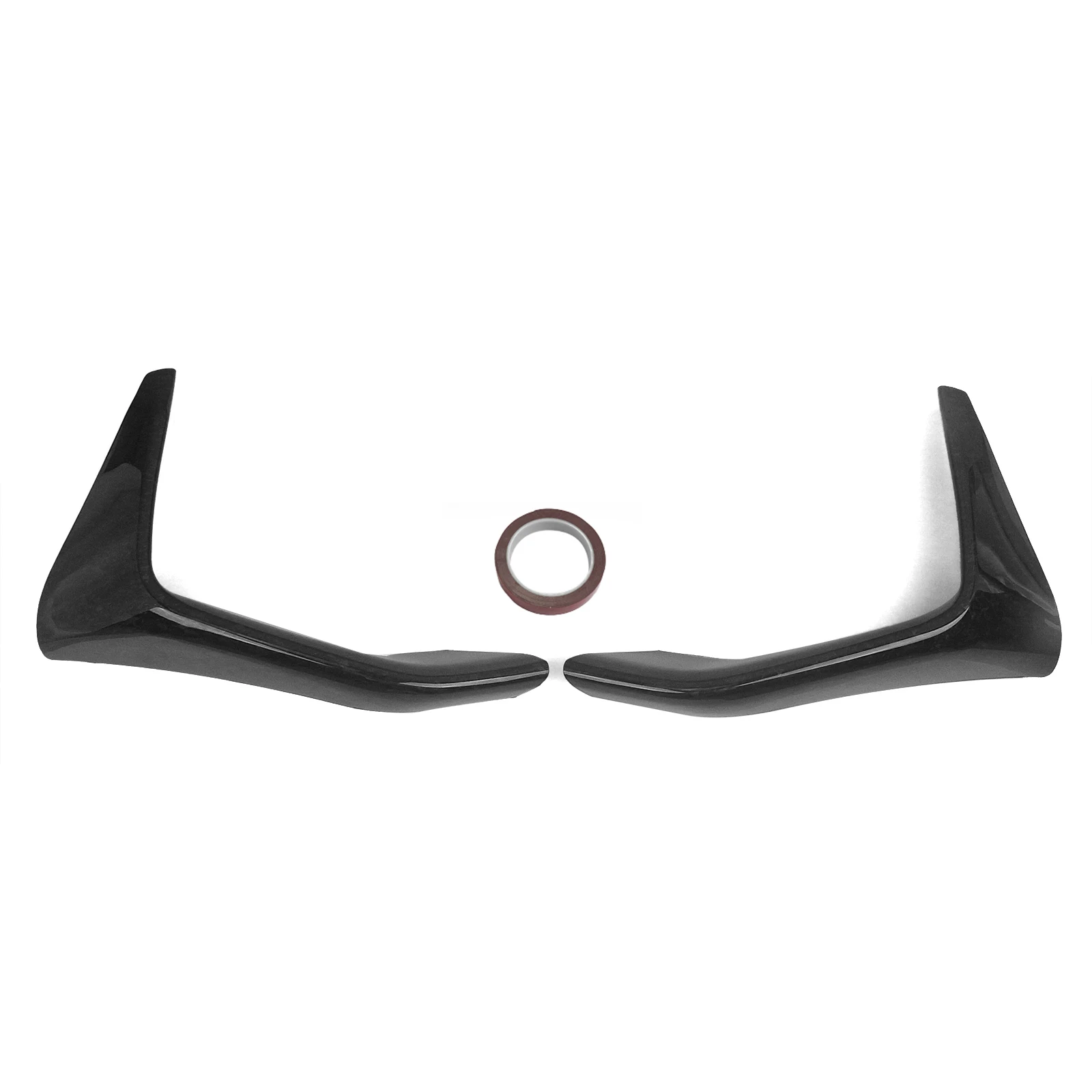 Cubierta de alerón lateral para parachoques delantero de coche, accesorio de fibra de carbono ABS para BMW F80, M3, F82, F83, M4, 2015-2020