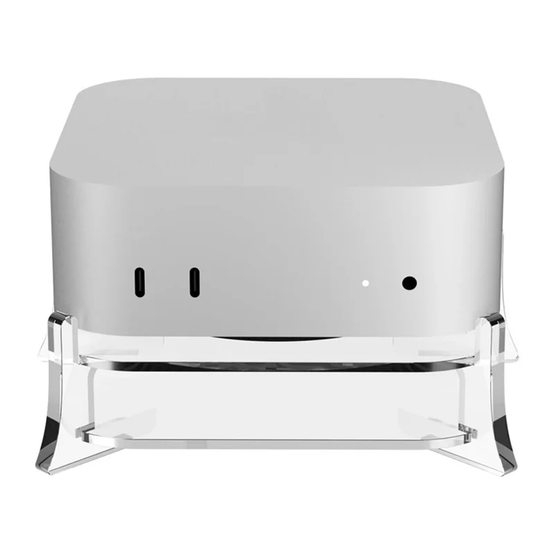 

Аксессуары для подставки HJ-для Mac M4, прозрачная акриловая настольная подставка подходит для охлаждающей панели с креплением Mac Mini M4/M4 Pro