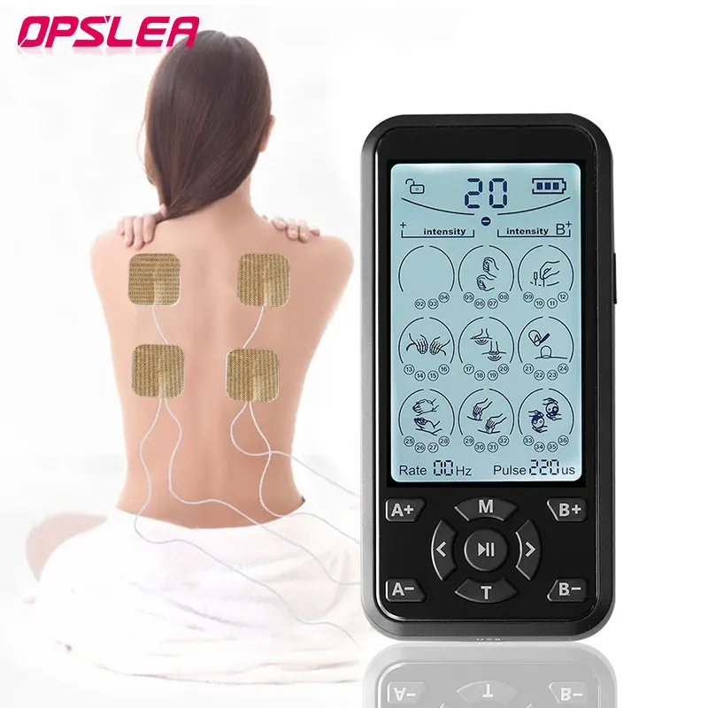 36 Modes Electric Tens Relax Muscle Stimulator EMS Acupuncture Body Massager Digital Therapy Slimming Machine Electrostimulator