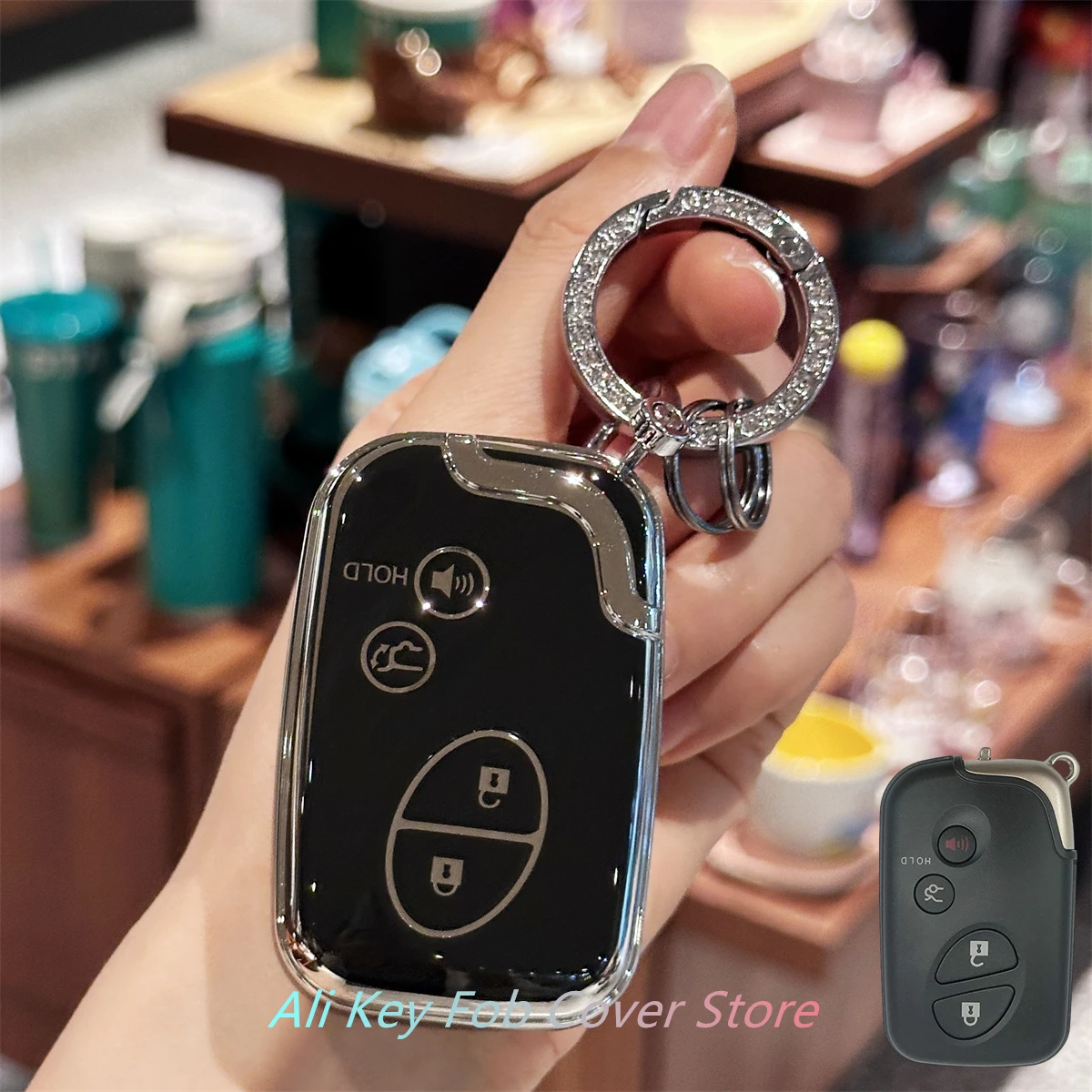 Car Keychain Key Fob Cover for Lexus GX460 RX350 ES350 IS250 GX460 LX570 IS350 GS430 GS300 GS450h