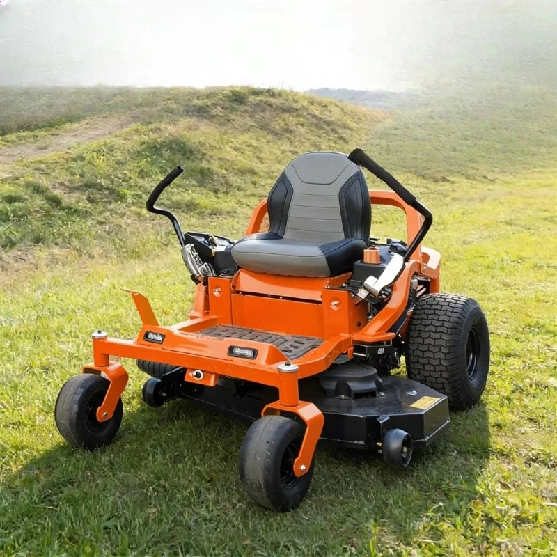 

Transmission and axle, zero steering lawn mower, park lawn mowing