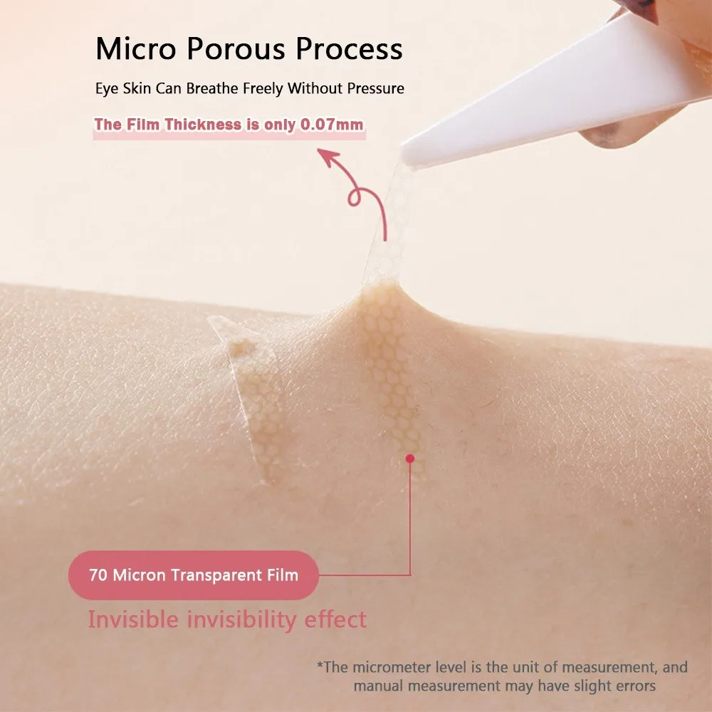 جديد طويل الأمد شريط الجفن المزدوج Sweatproof مقاوم للماء شريط الجفن شبكة طبيعية شريط الجفن يشكلون #5