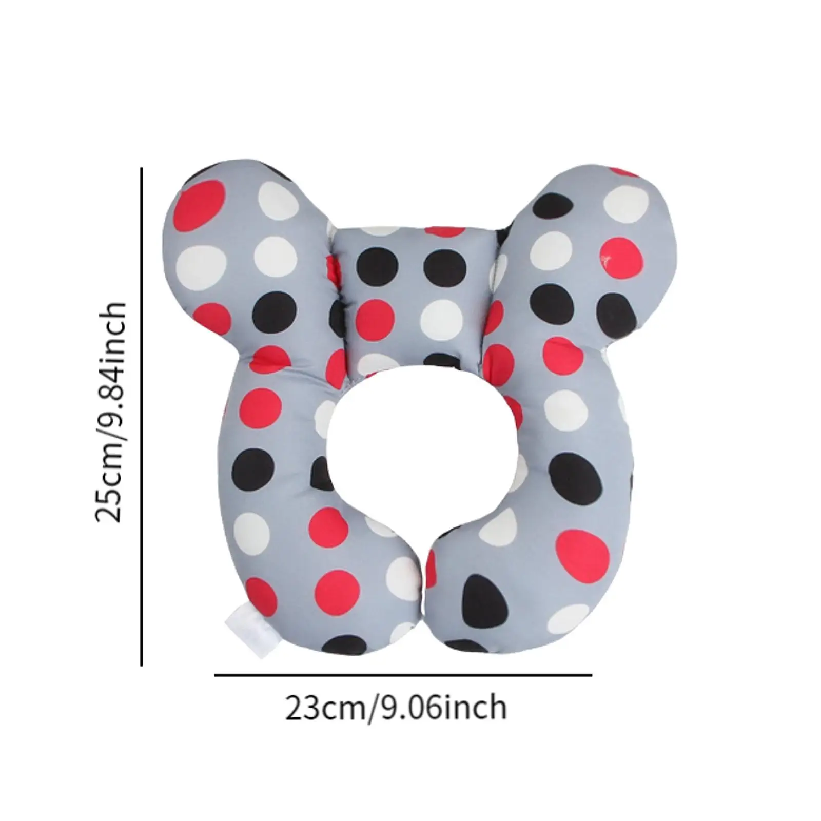 Baby Neck Support Pillow Soft Baby Pillow for Head and Neck Baby Feeding Pillow for Pushchair Stroller Travel Car Seat Newborn