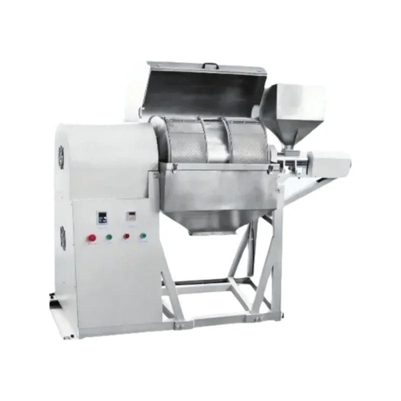FOB Price 304 Stainless Steel Screening Machine Plastic Particle Sorting Equipment Multi Material Cylindrical Sifter Deposit