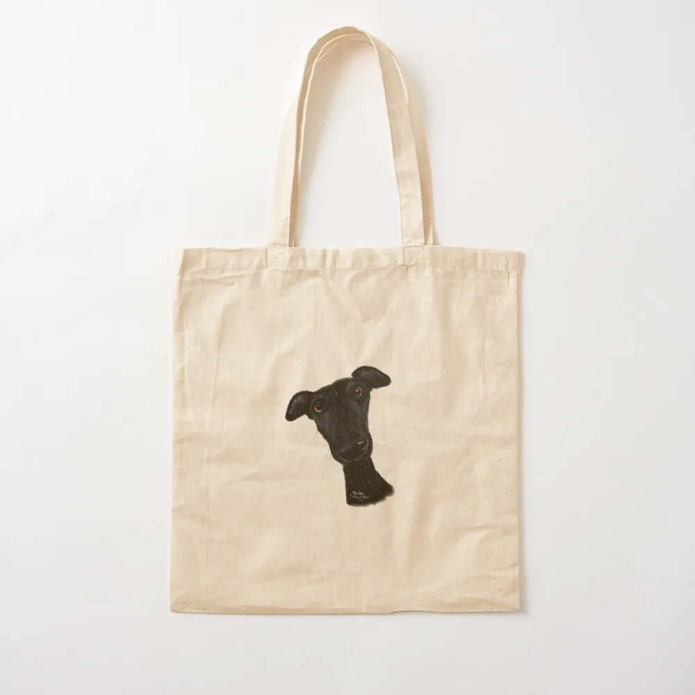 Whippet Greyhound Dog PRiNT 'Hank' by Shirley MacArthur Tote Bag eco pack foldable reusable bag tote bag canvas Beach