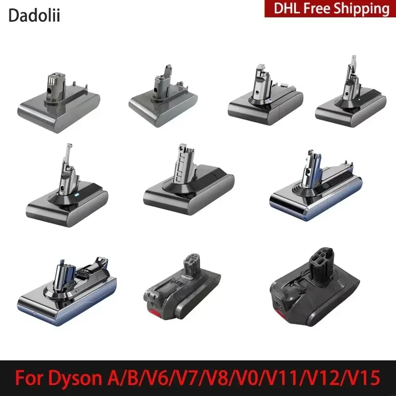 

Аккумуляторная батарея для аспиратора Dyson A/B V6 V7 V8 V10 V11 V12 V15 Series SV07 SV09 SV10 DC31 DC34 Absolute Fluffy Animal Pro