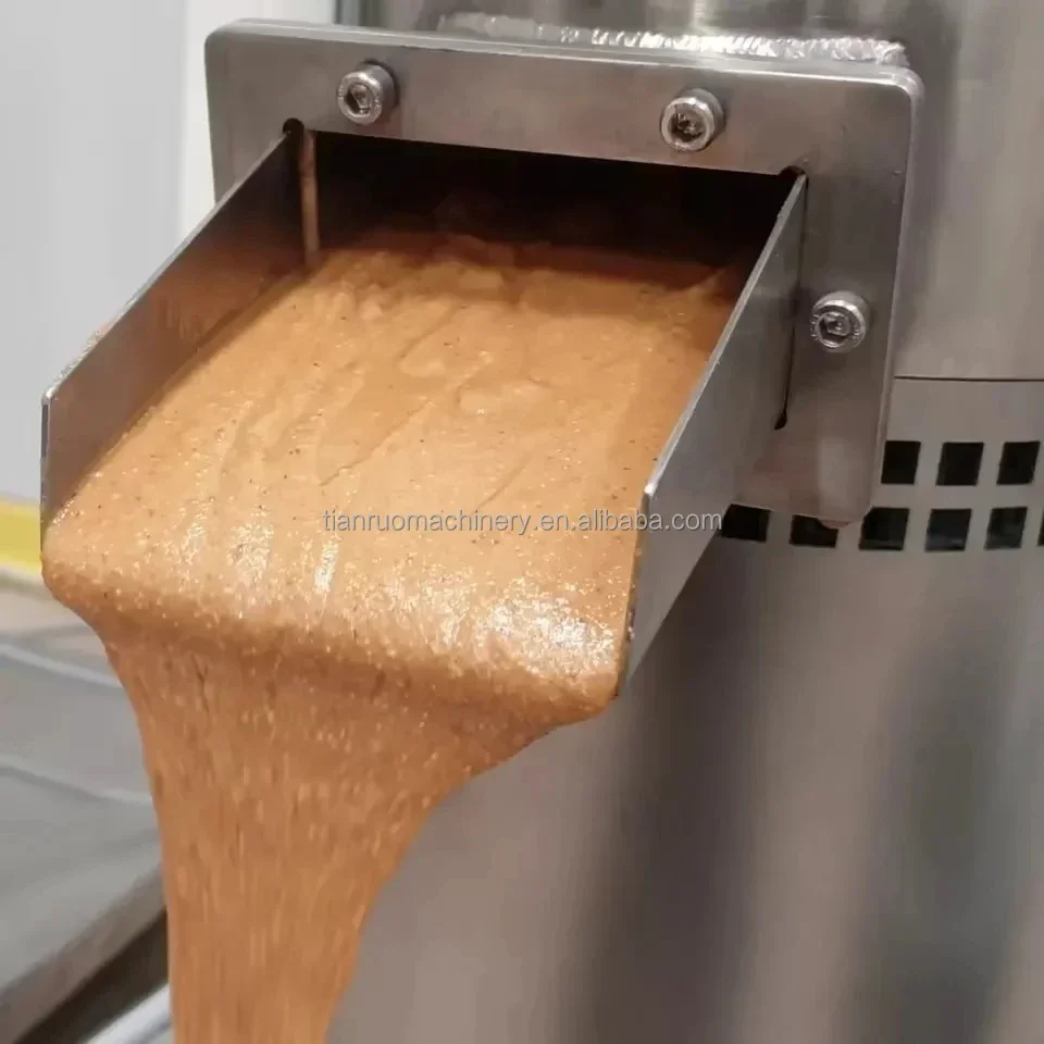 Industrial Mung Bean Paste peanut butter making machine grinder Horizontal Small Peanut Butter Machine Colloid Grinder Mill