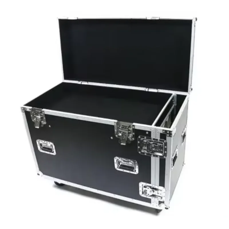 Vcore Hot Sell Large Capacity Flight case Durable Heavy Duty Aluminum Microphone Stand Flight case With Wheels - Image 4