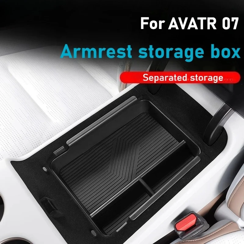 

For AVATR 07 Armrest Storage Box Dedicated Central Control Lower Storage Box Modification Interior Accessories